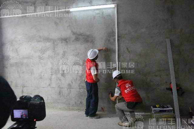 【揭秘】德利豐大巖板鋪貼視頻花絮，速速圍觀(圖8)